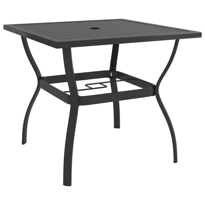 vidaXL 3 Piece Garden Dining Set Textilene and Steel