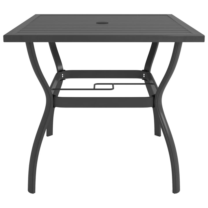 vidaXL 3 Piece Garden Dining Set Textilene and Steel