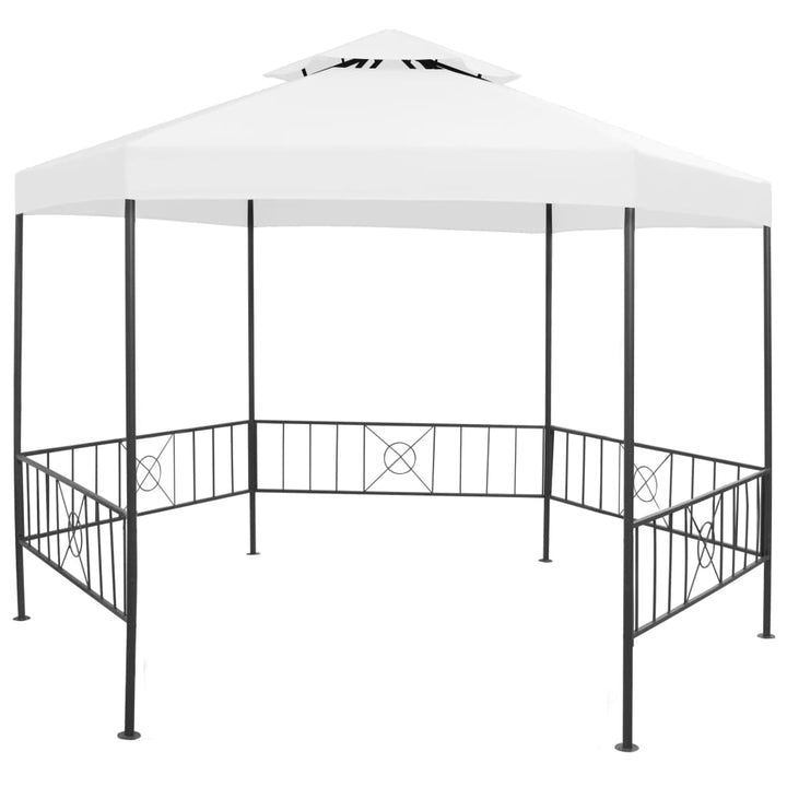 vidaXL Garden Gazebo 323x275x265 cm Anthracite
