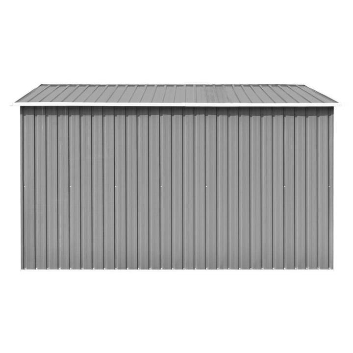 vidaXL Garden Shed 257x298x178 cm Metal Green