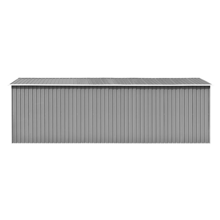 vidaXL Garden Shed 257x298x178 cm Metal Green