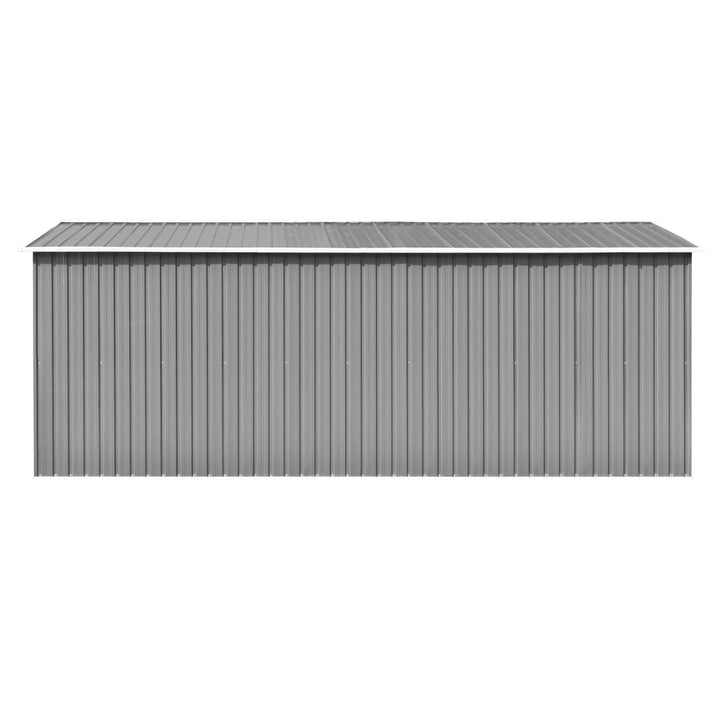vidaXL Garden Shed 257x298x178 cm Metal Green