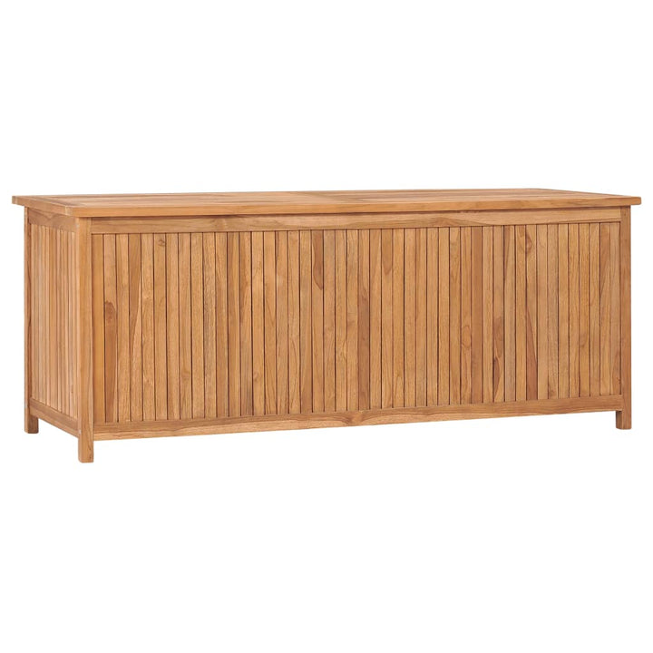 vidaXL Garden Storage Box 120x50x58 cm Solid Teak Wood