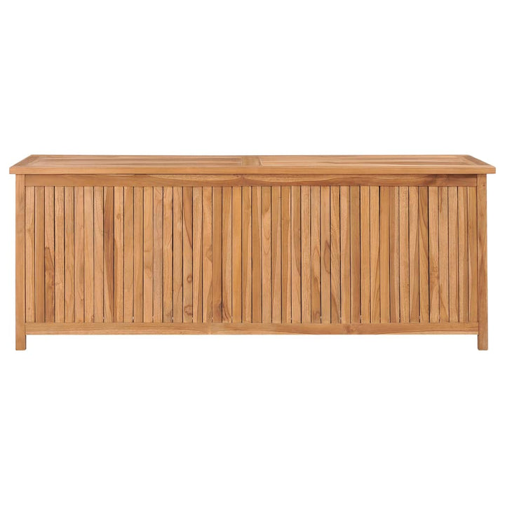 vidaXL Garden Storage Box 120x50x58 cm Solid Teak Wood