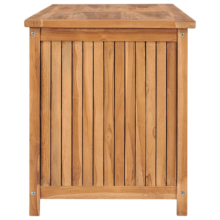vidaXL Garden Storage Box 120x50x58 cm Solid Teak Wood