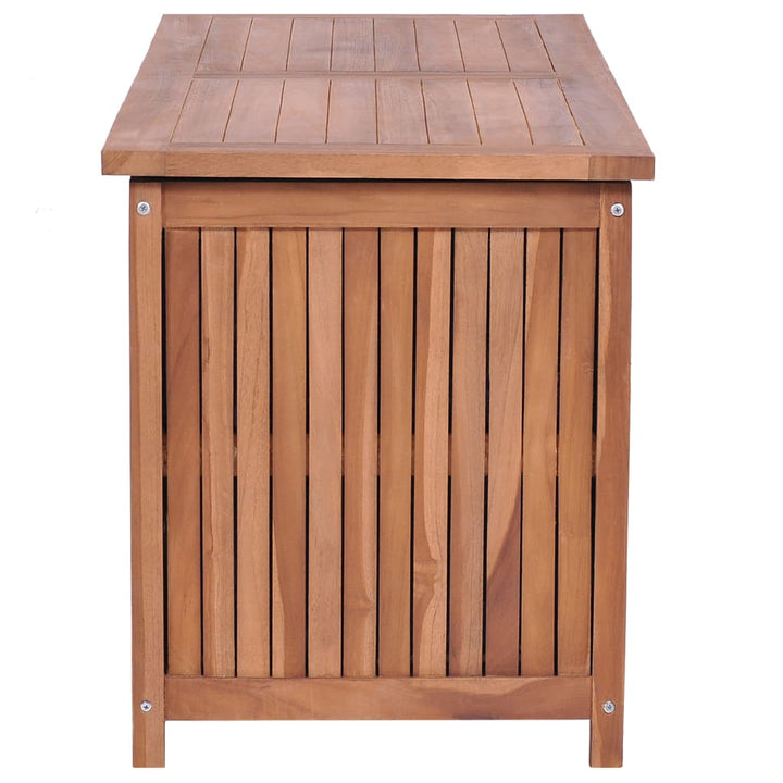 vidaXL Garden Storage Box 120x50x58 cm Solid Teak Wood