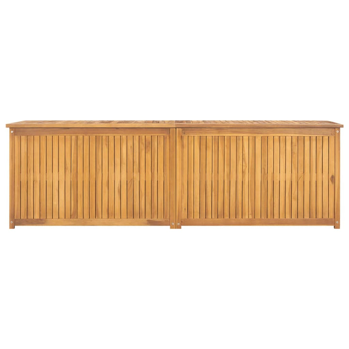 vidaXL Garden Storage Box 120x50x58 cm Solid Teak Wood