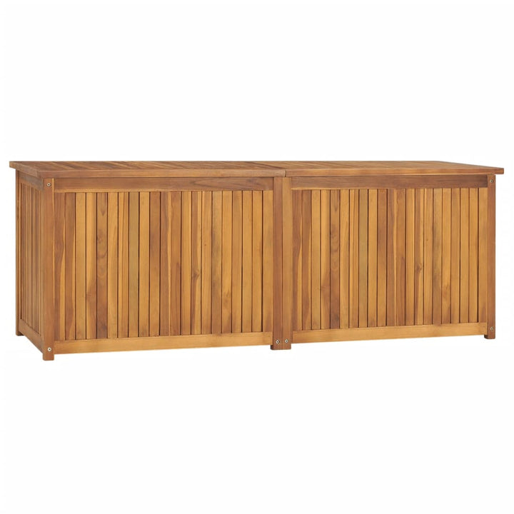 vidaXL Garden Storage Box 120x50x58 cm Solid Teak Wood