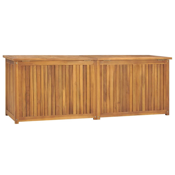 vidaXL Garden Storage Box 120x50x58 cm Solid Teak Wood