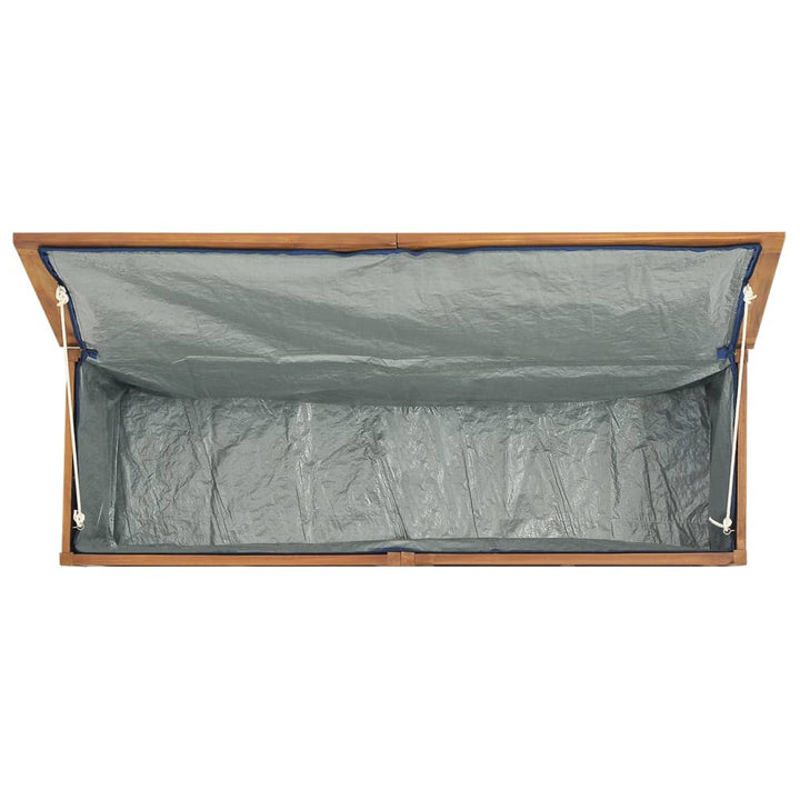 vidaXL Garden Storage Box 120x50x58 cm Solid Teak Wood