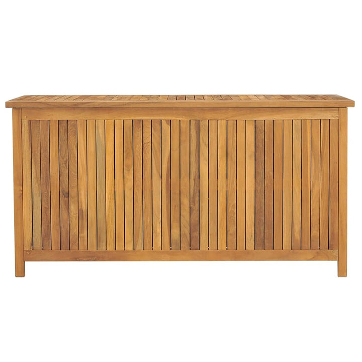 vidaXL Garden Storage Box 120x50x58 cm Solid Teak Wood
