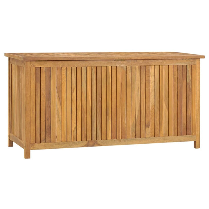 vidaXL Garden Storage Box 120x50x58 cm Solid Teak Wood