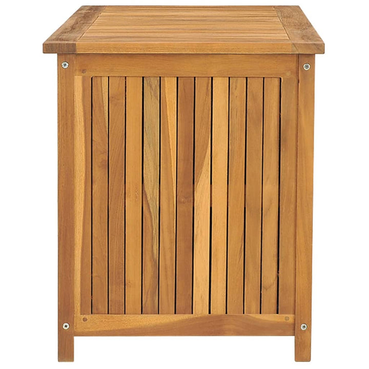 vidaXL Garden Storage Box 120x50x58 cm Solid Teak Wood