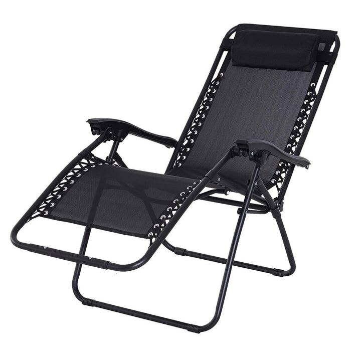 Zero Gravity Chair Adjustable Patio Lounge Chair Recling Seat