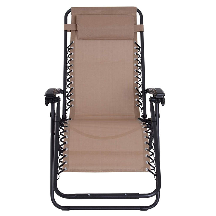 Zero Gravity Chair Adjustable Patio Lounge Chair Recling Seat