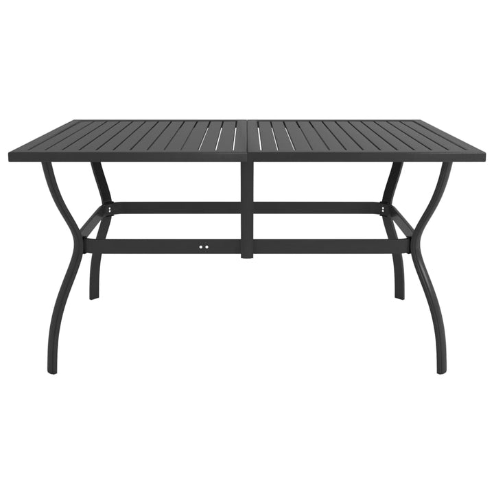 vidaXL 3 Piece Garden Dining Set Textilene and Steel