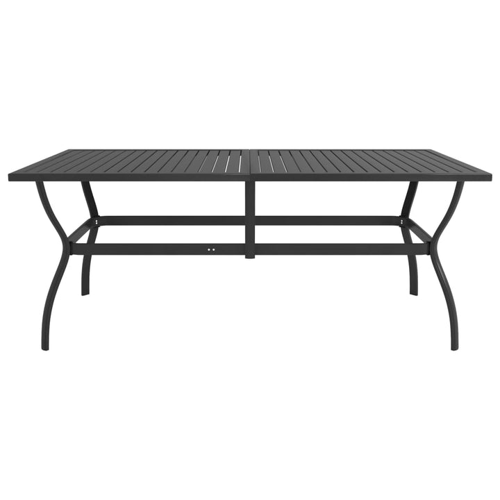 vidaXL 3 Piece Garden Dining Set Textilene and Steel