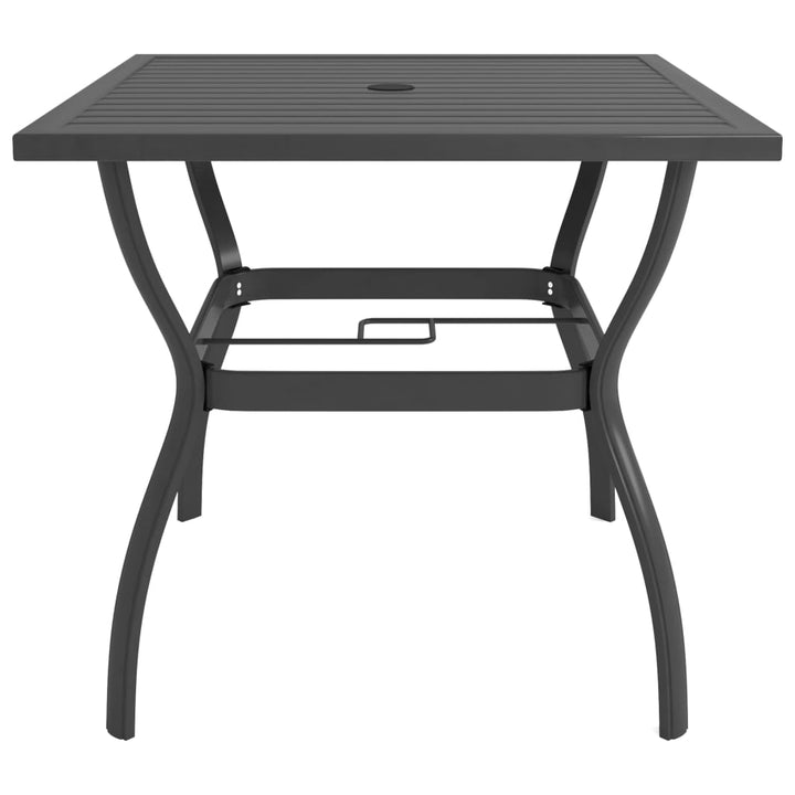 vidaXL 3 Piece Garden Dining Set Textilene and Steel