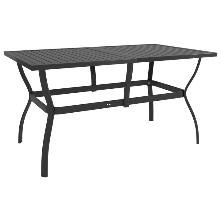 vidaXL 3 Piece Garden Dining Set Textilene and Steel