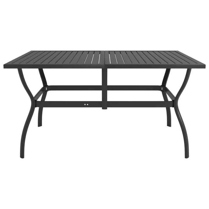 vidaXL 3 Piece Garden Dining Set Textilene and Steel