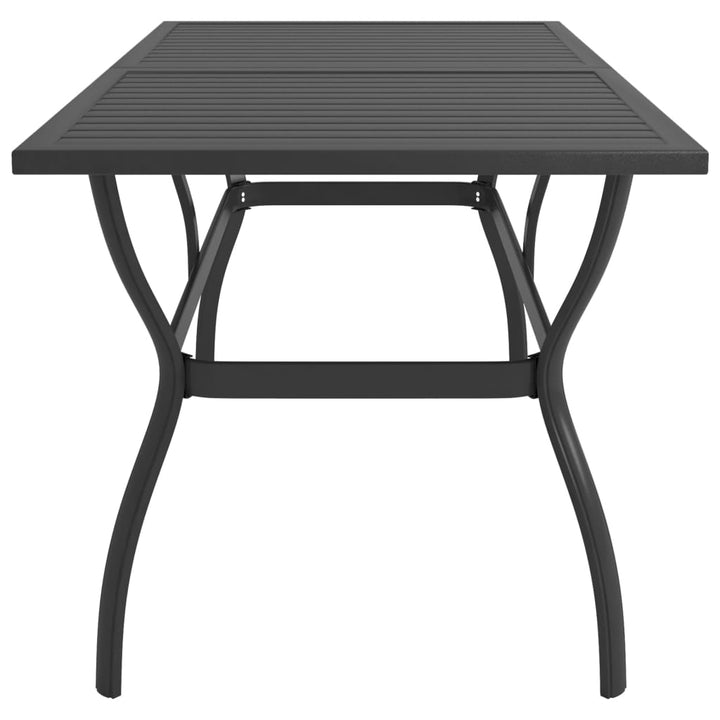 vidaXL 3 Piece Garden Dining Set Textilene and Steel