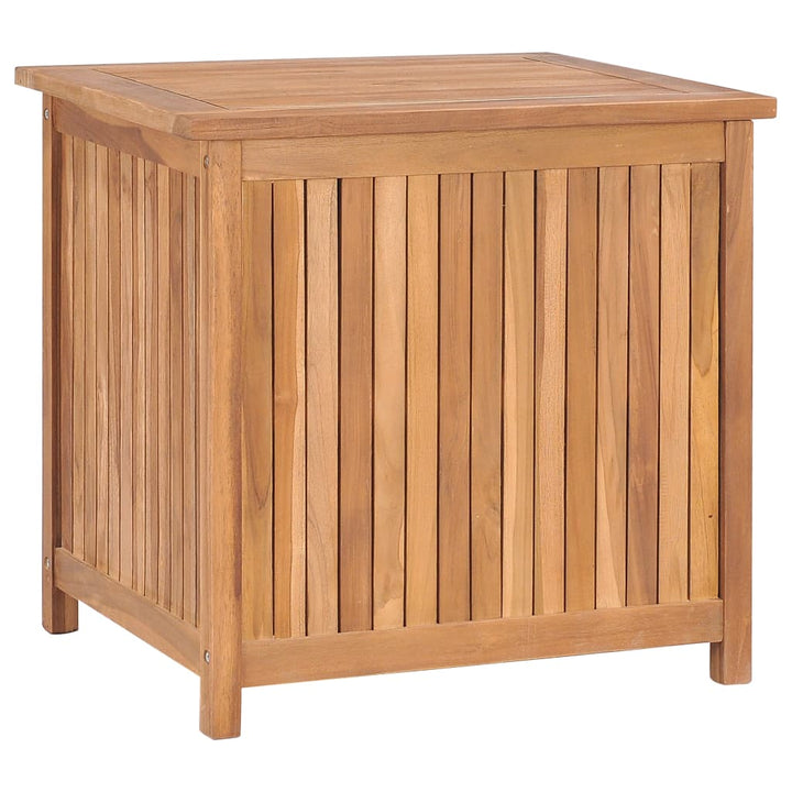 vidaXL Garden Storage Box 120x50x58 cm Solid Teak Wood