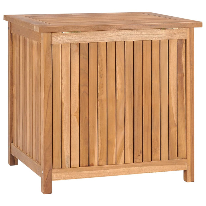 vidaXL Garden Storage Box 120x50x58 cm Solid Teak Wood