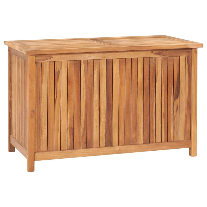vidaXL Garden Storage Box 120x50x58 cm Solid Teak Wood