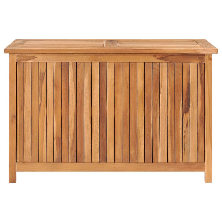 vidaXL Garden Storage Box 120x50x58 cm Solid Teak Wood