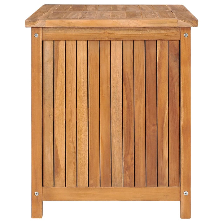 vidaXL Garden Storage Box 120x50x58 cm Solid Teak Wood