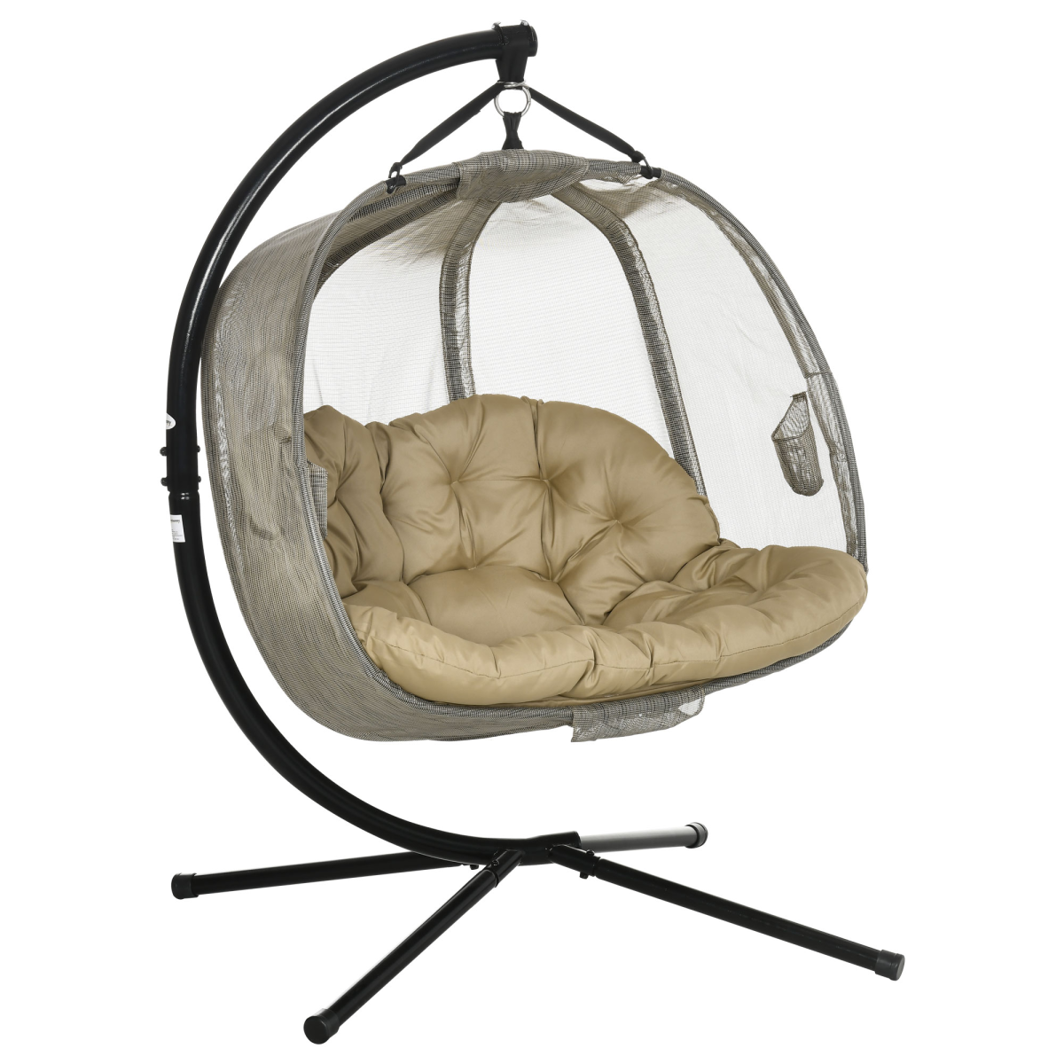 29% Off on Double Hanging Egg Chair with 2 Seaters