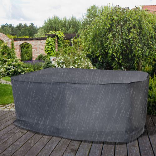 Garden 2-3 Seater Sofa Cover Furniture Water Resistant All-weather Grey