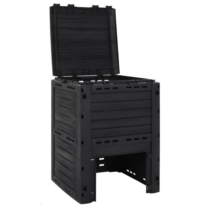 Garden Composter Black L Polypropylene