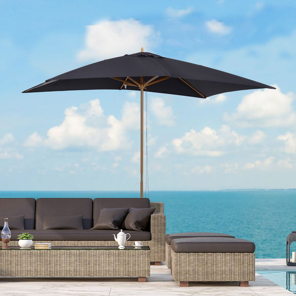 xm Wooden Patio Parasol Umbrella