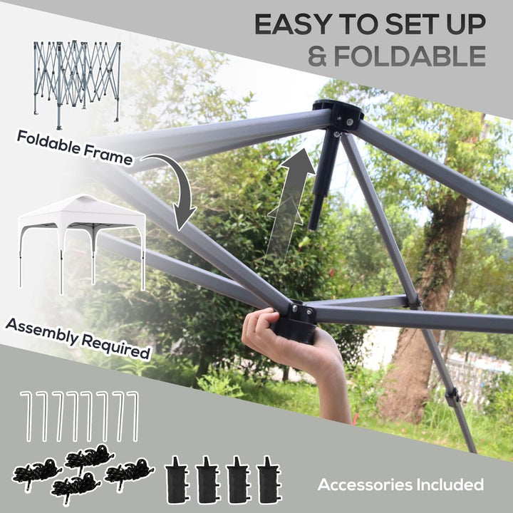 xM Pop Up Gazebo, Carry Bag Leg Weight Bags White