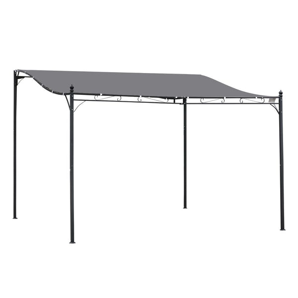 x Canopyetal Wall Gazebo Grey