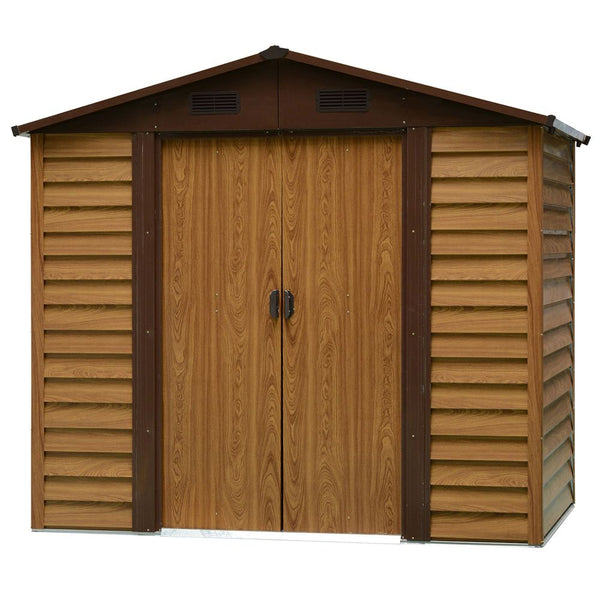 Garden Shed, .Lx.Wx.-.H , Steel