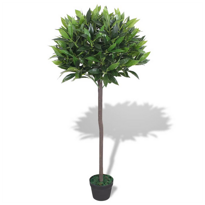 Artificial Bay Tree Plant with Pot Green