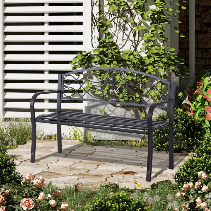 Outsunnyetal Frame Bench, -Black
