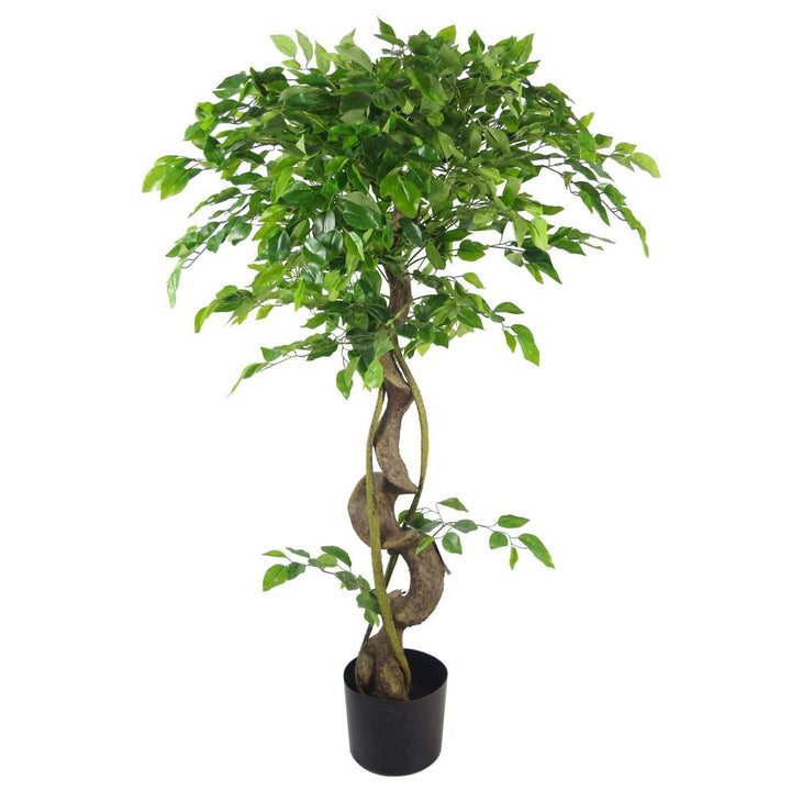  Twisted Trunk Artificial Japanese Fruticosa Style Ficus Tree