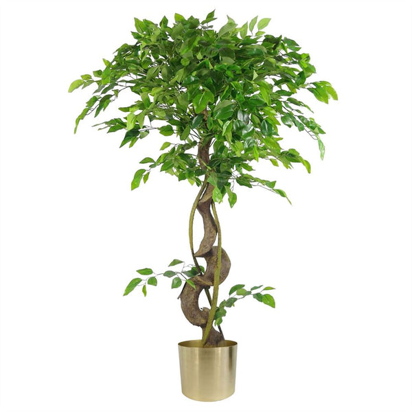  Twisted Trunk Artificial Japanese Fruticosa Style Ficus Tree