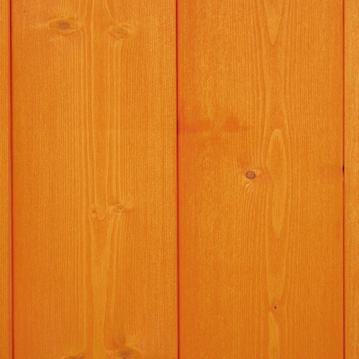 Wooden Garden Shed Outdoor Shelves Utility Tool Storage Cabinet Teak Outsunny