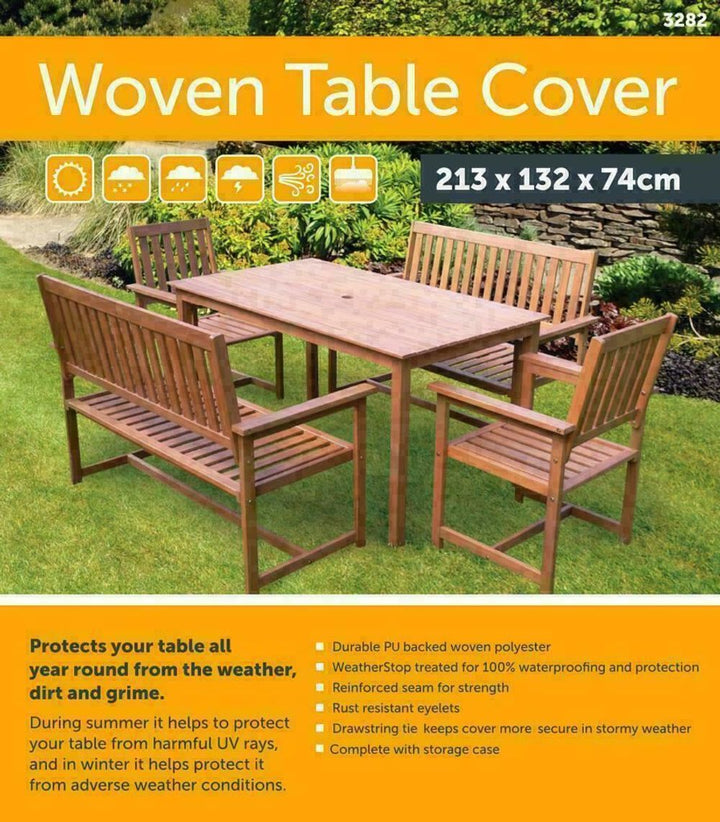 Garden Table Cover Waterproof Protector-**