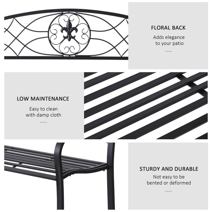Outsunnyetal Frame Bench, -Black