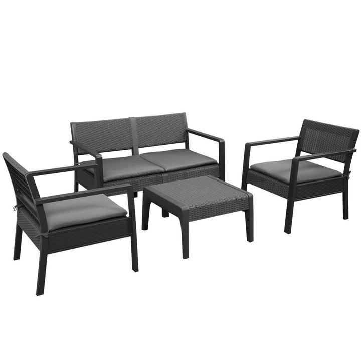 Garden PP Rattan Style Sofa Set, 