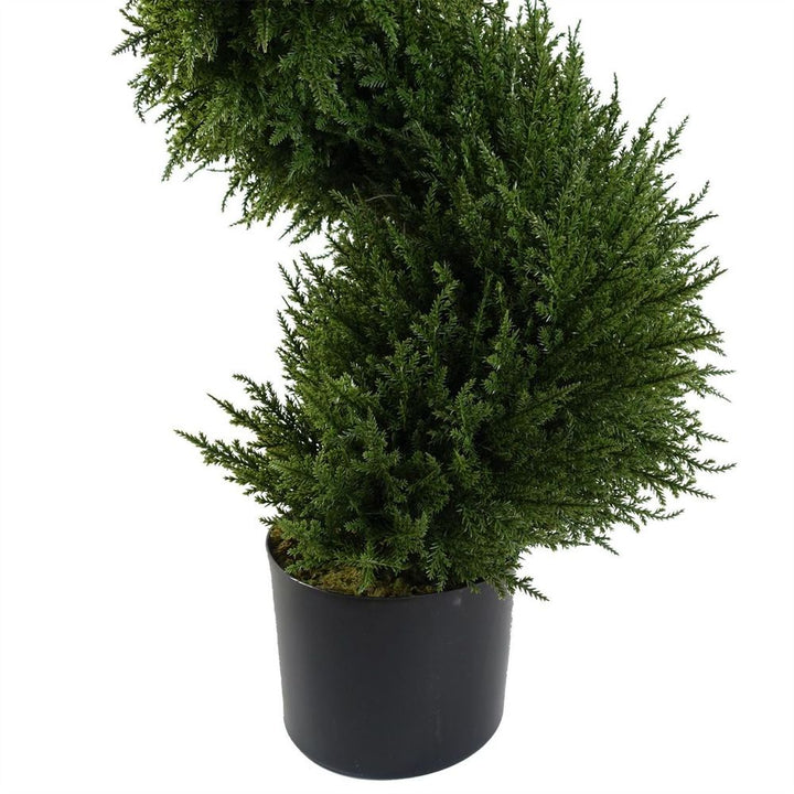  Sprial Cypress Tree Artificial Topiary