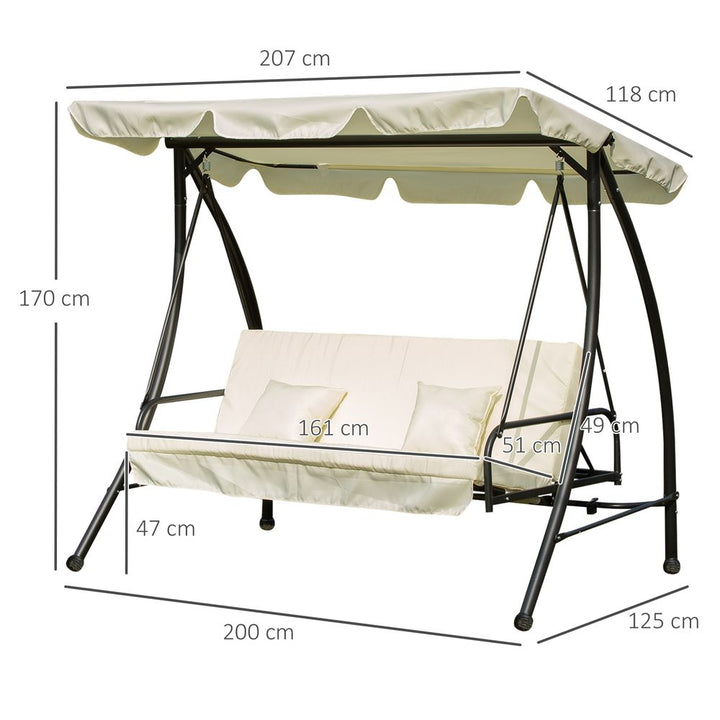 Outsunny -in- Swing Chair, 