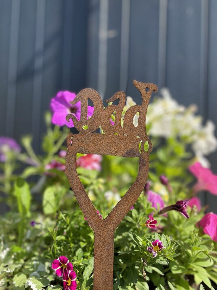 Dad on a Spade Garden Sign decoration gift