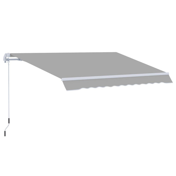 Awning Canopy Garden Outdoor Shelter UV Block Aluminium Crank x