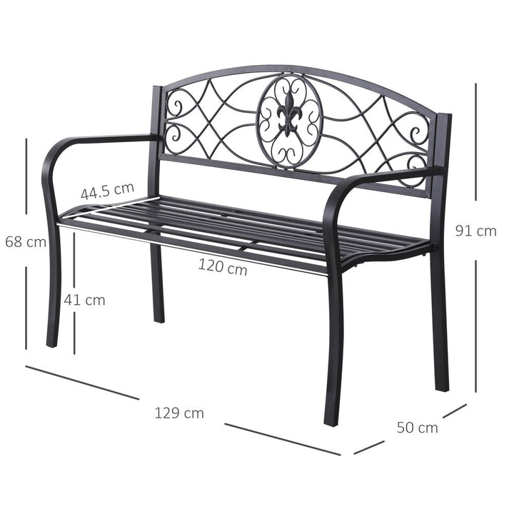Outsunnyetal Frame Bench, -Black
